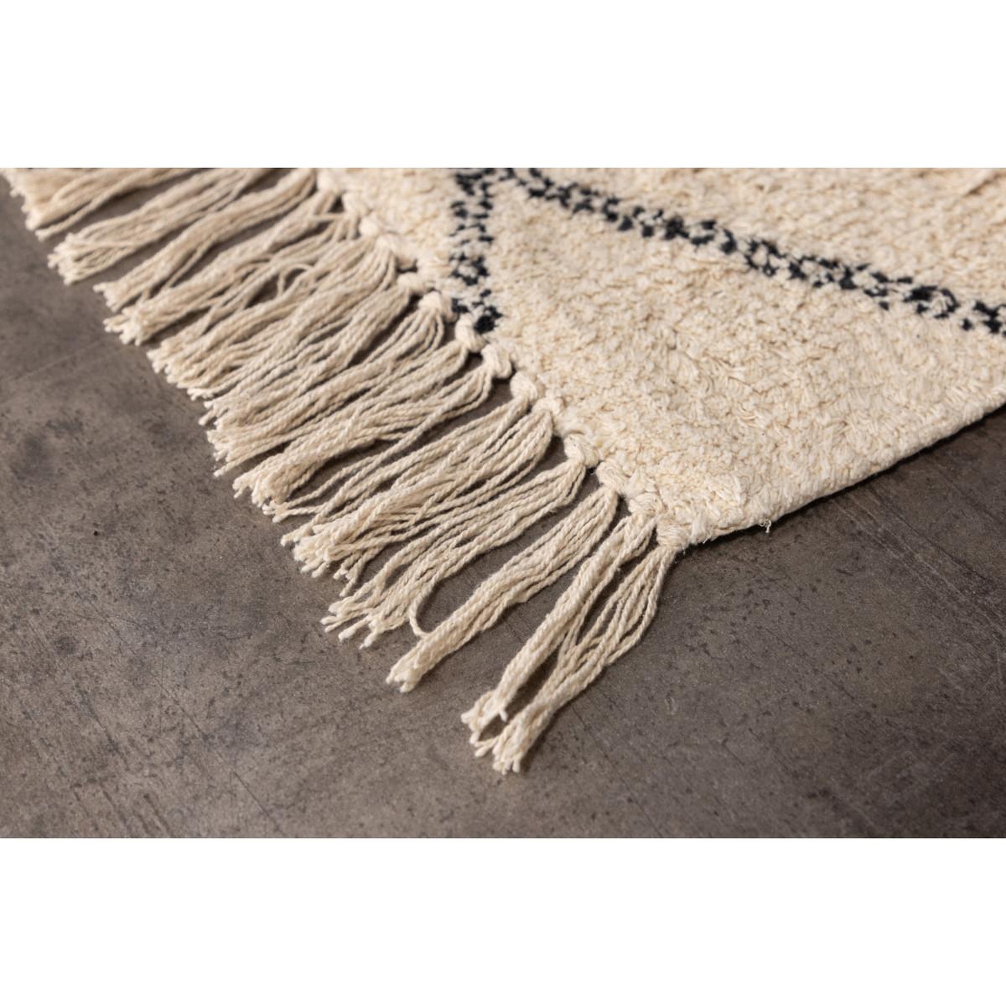 Voir la diapositive 6 : Paris Prix Tapis déco  thelma  50x80cm naturel