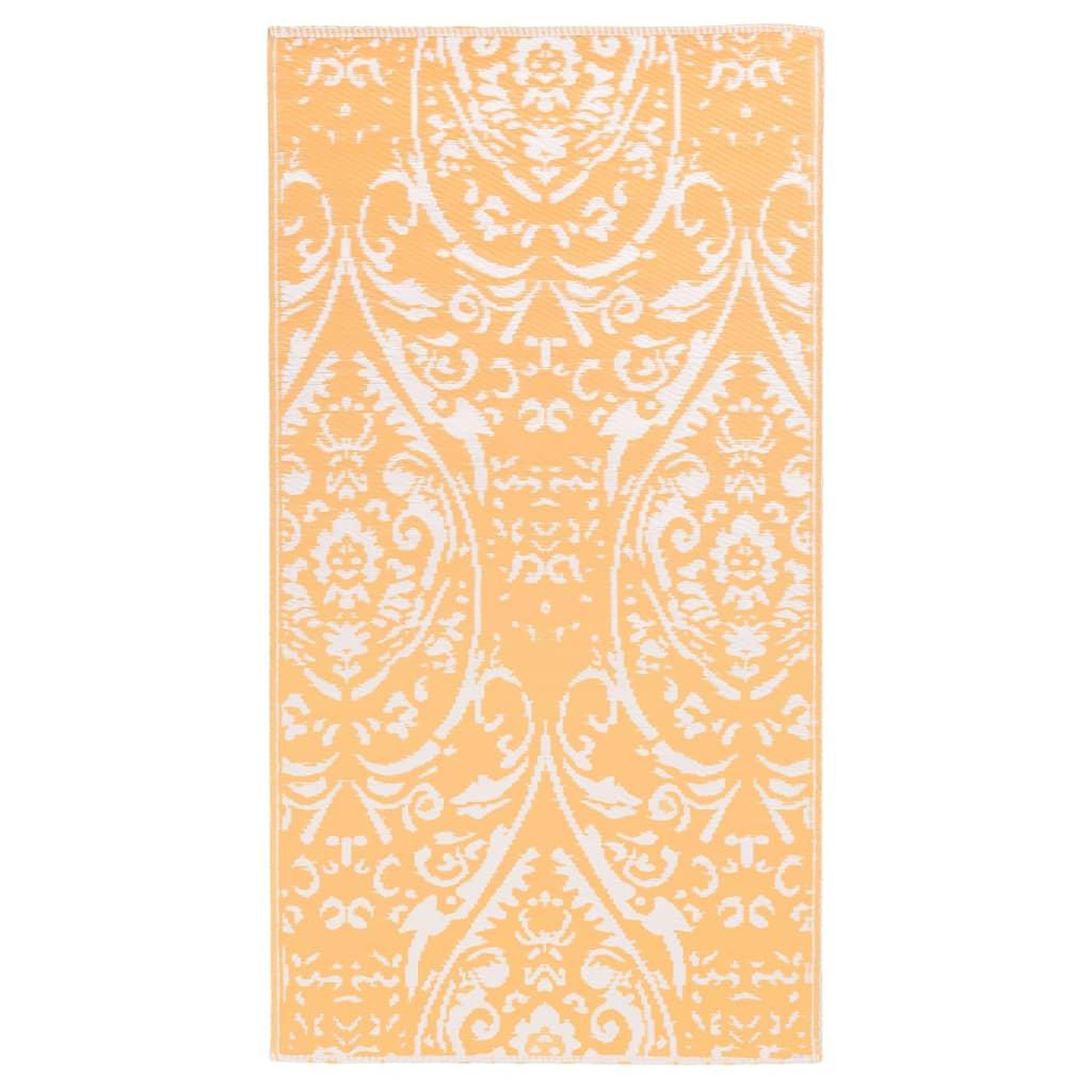 Voir la diapositive 2 : VIDAXL Tapis d'exterieur ARAKIL Orange et blanc 160x230 cm PP