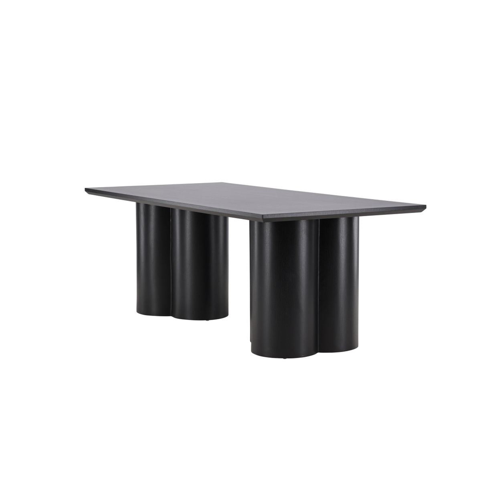 Voir la diapositive 3 : Paris Prix Table à manger design  olivia  210cm noir