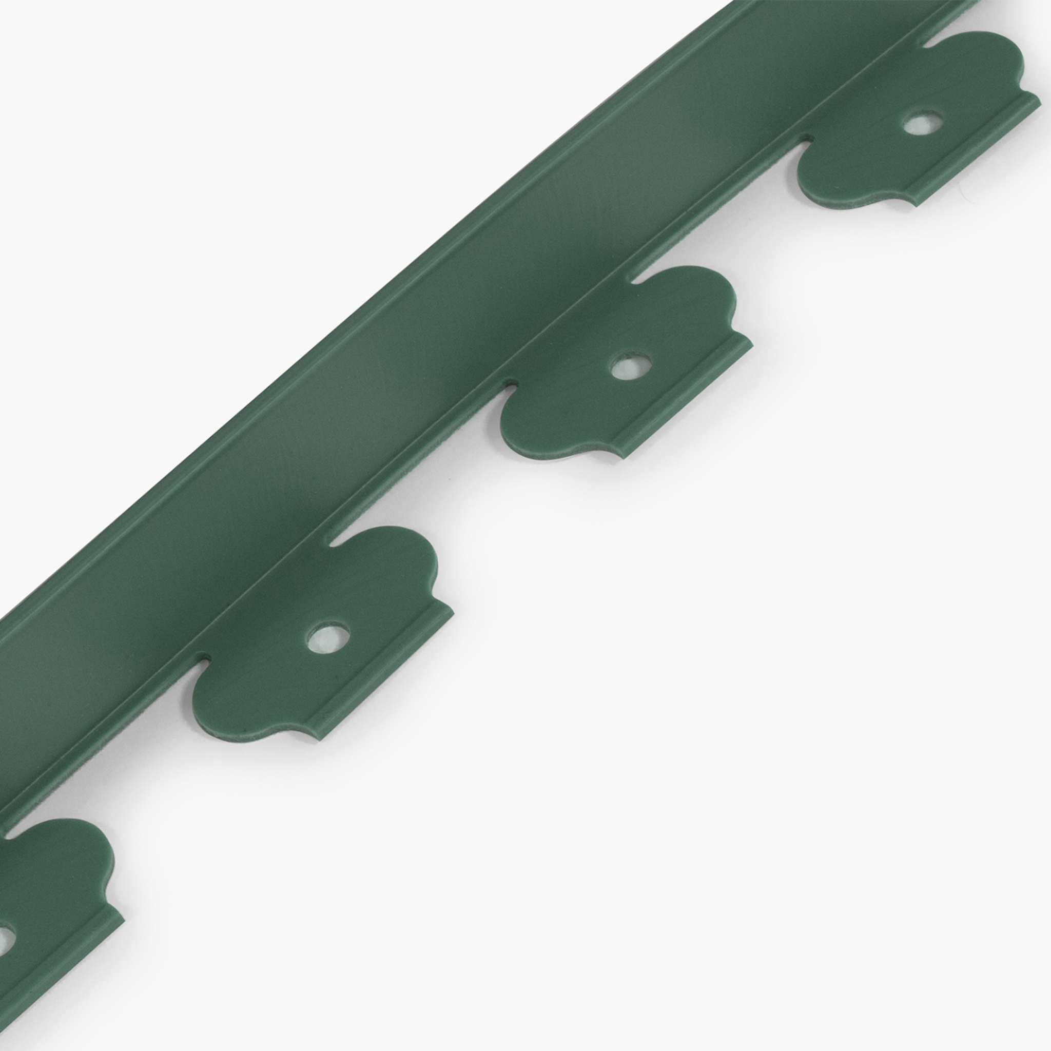 Voir la diapositive 6 : ID MARKET Bordurette de jardin flexible 10 m verte hauteur 5 cm + 30 piquets