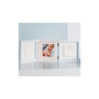 Voir la diapositive 1 : BABY ART Baby Art My Baby Style - Cadre Photo Double Empreinte Bébé : Personnalisez avec Kit Empreintes Mains et Pieds Bébé, Cadeau N