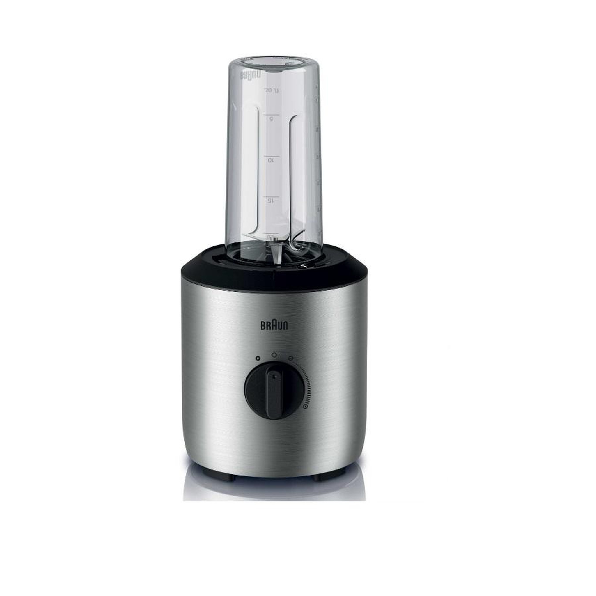 Voir la diapositive 3 : BRAUN Blender 1.5l 800w  inox - jb3272si