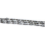 ATMOSPHERA Guirlande de noël Perles - Ovale. Coloris disponibles : Gris