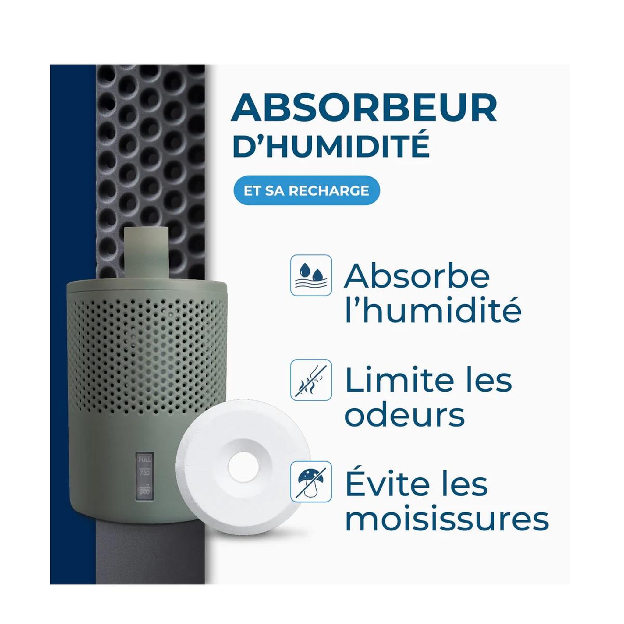Voir la diapositive 5 : Starwax Absorbeur d'humidité 25m2 - 001075