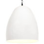Voir la diapositive 1 : VIDAXL Lampe suspendue industrielle 25 W Blanc Rond 42 cm E27