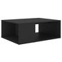 Voir la diapositive 2 : VIDAXL Table basse noir 90x67x33 cm bois d'ingenierie