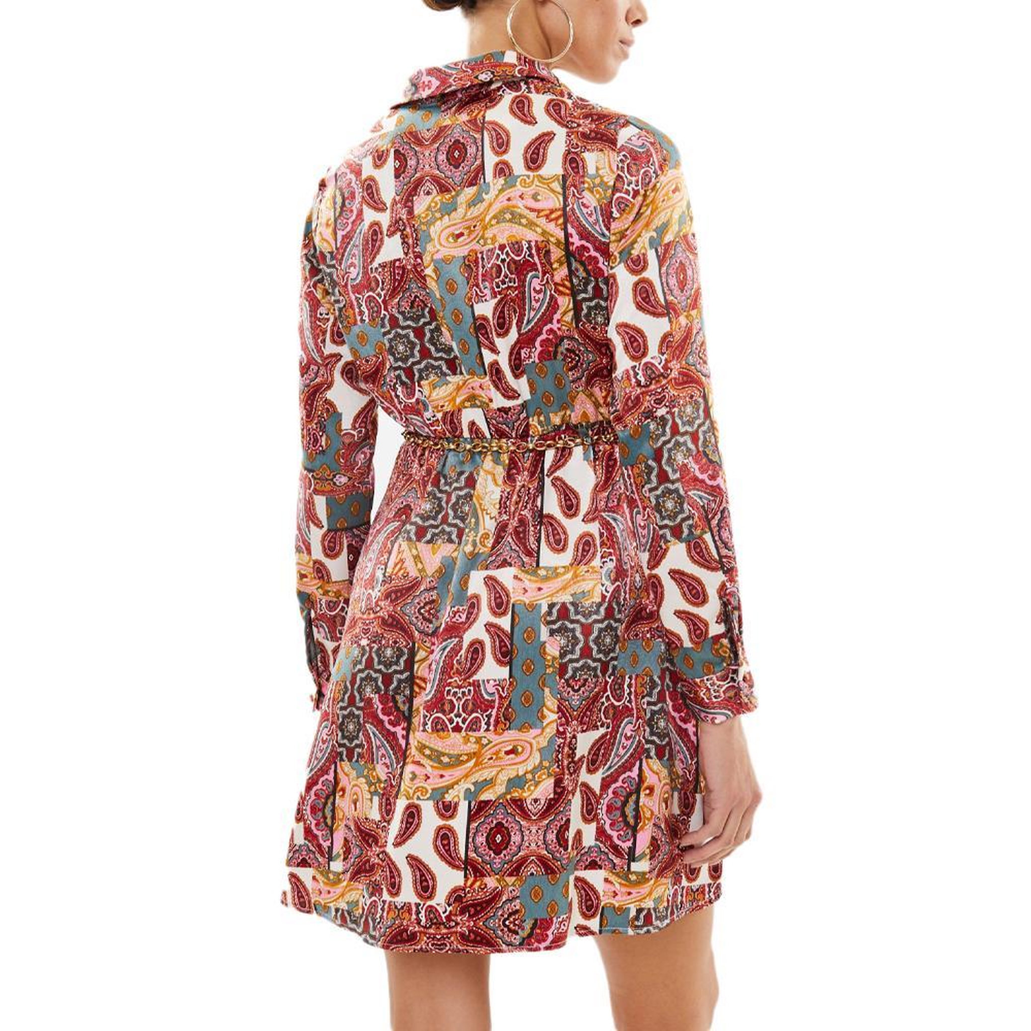 Voir la diapositive 2 : Vero Moda Robe  à Motifs Femme Vero Moda Dita