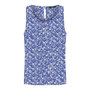 Voir la diapositive 1 : Only T-Shirt Sans Manches Bleu à Motifs Femme Only Nova Life
