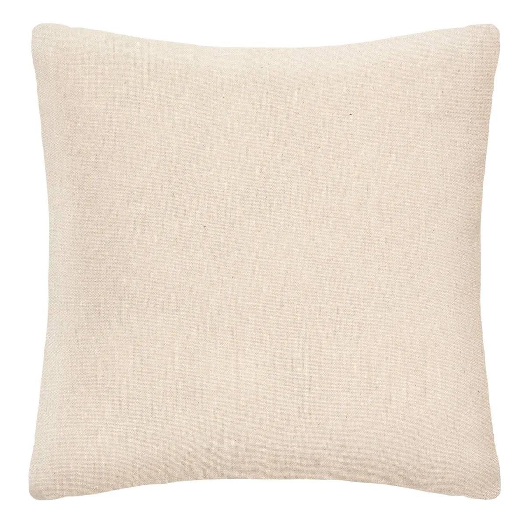 Voir la diapositive 2 : ATMOSPHERA Housse de coussin  palm  40x40cm noir & blanc