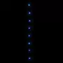 VIDAXL Guirlande LED avec 2000 LED Bleu 200 m PVC