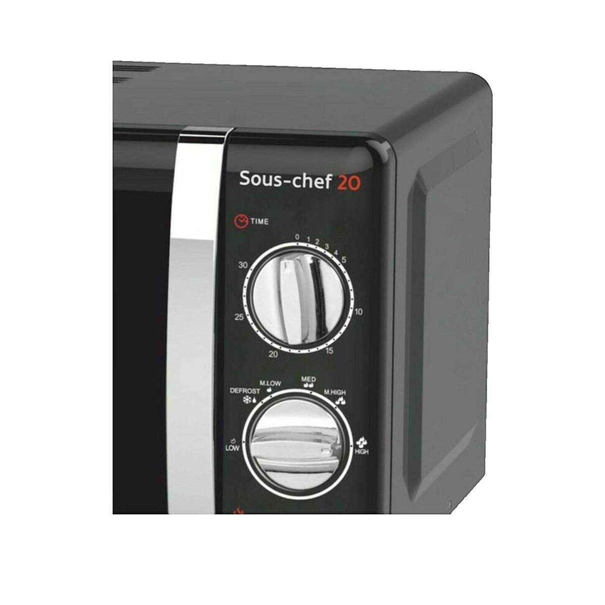 HAGER Micro-ondes haeger Sous-chef 20 noir 20 litres