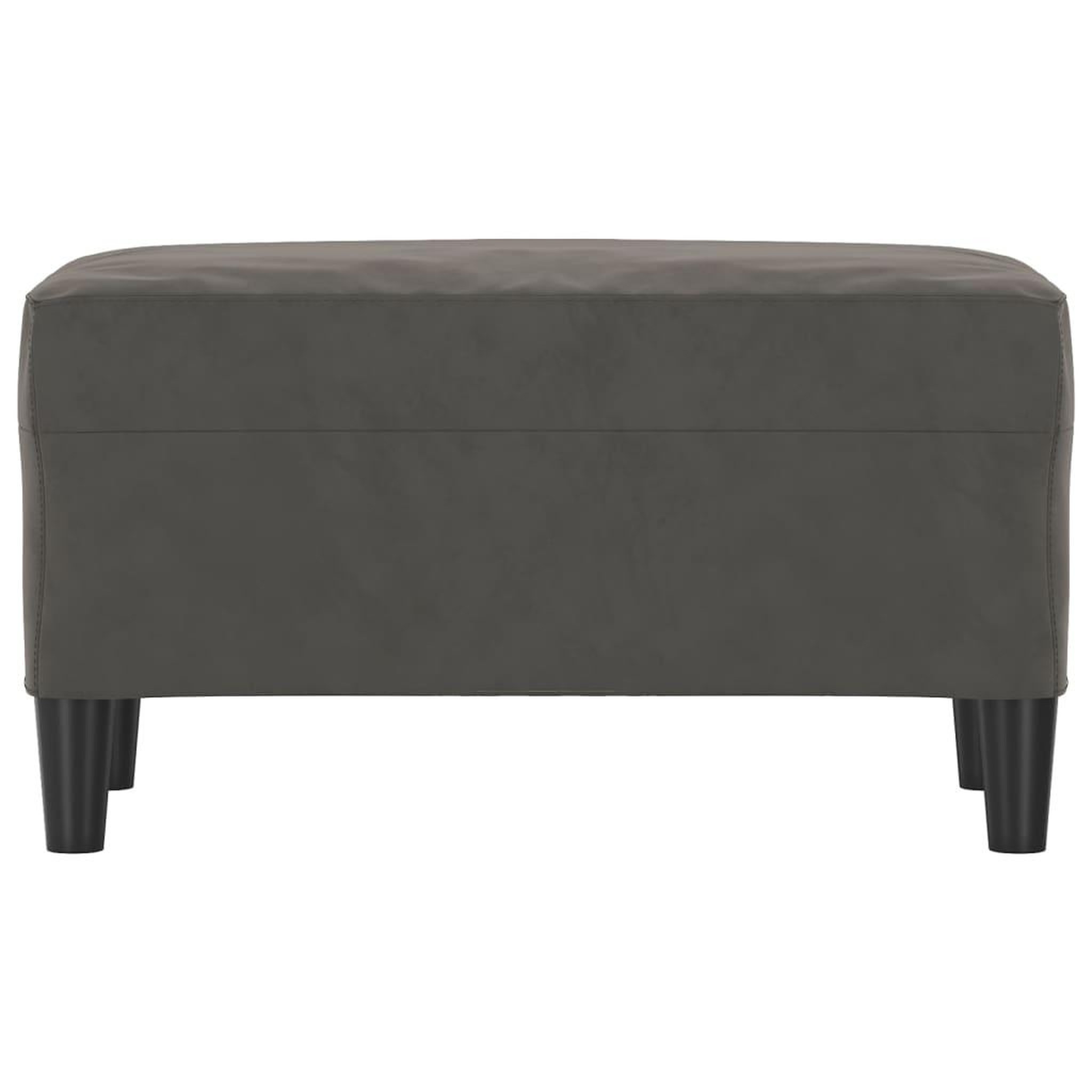 Voir la diapositive 3 : VIDAXL Banc Gris fonce 70x35x41 cm Velours
