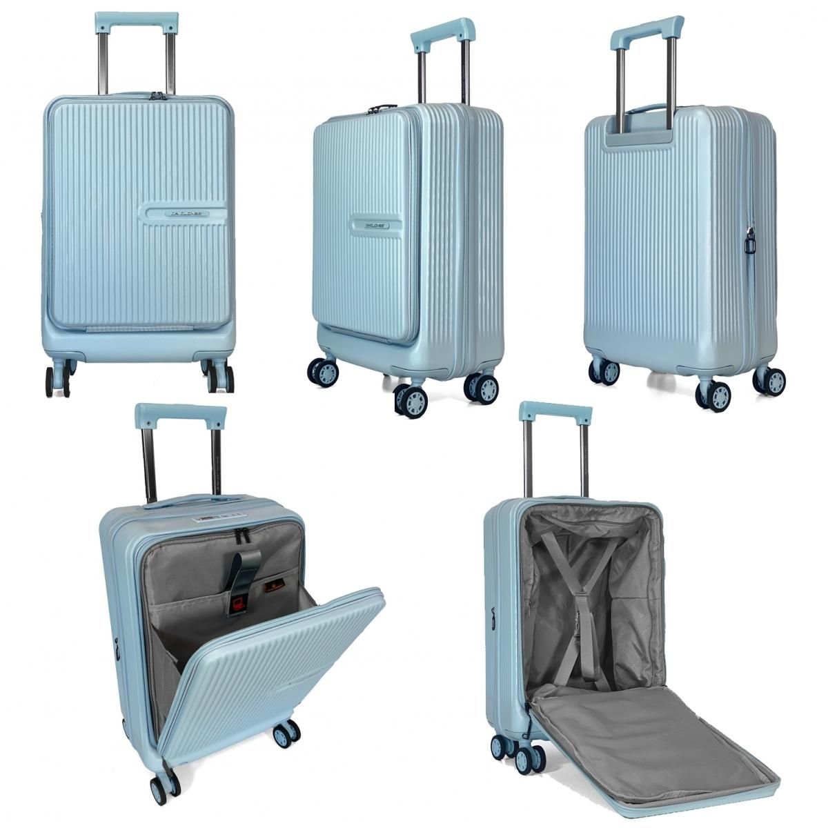 David Jones Valise cabine rigide porte-ordinateur 16  TSA 55cm