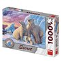 DINO Puzzle 1000 pièces : Secret Collection : Ours polaires