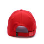 Voir la diapositive 3 : Lacoste Casquette Rouge Mixte Lacoste Twill Big Croch