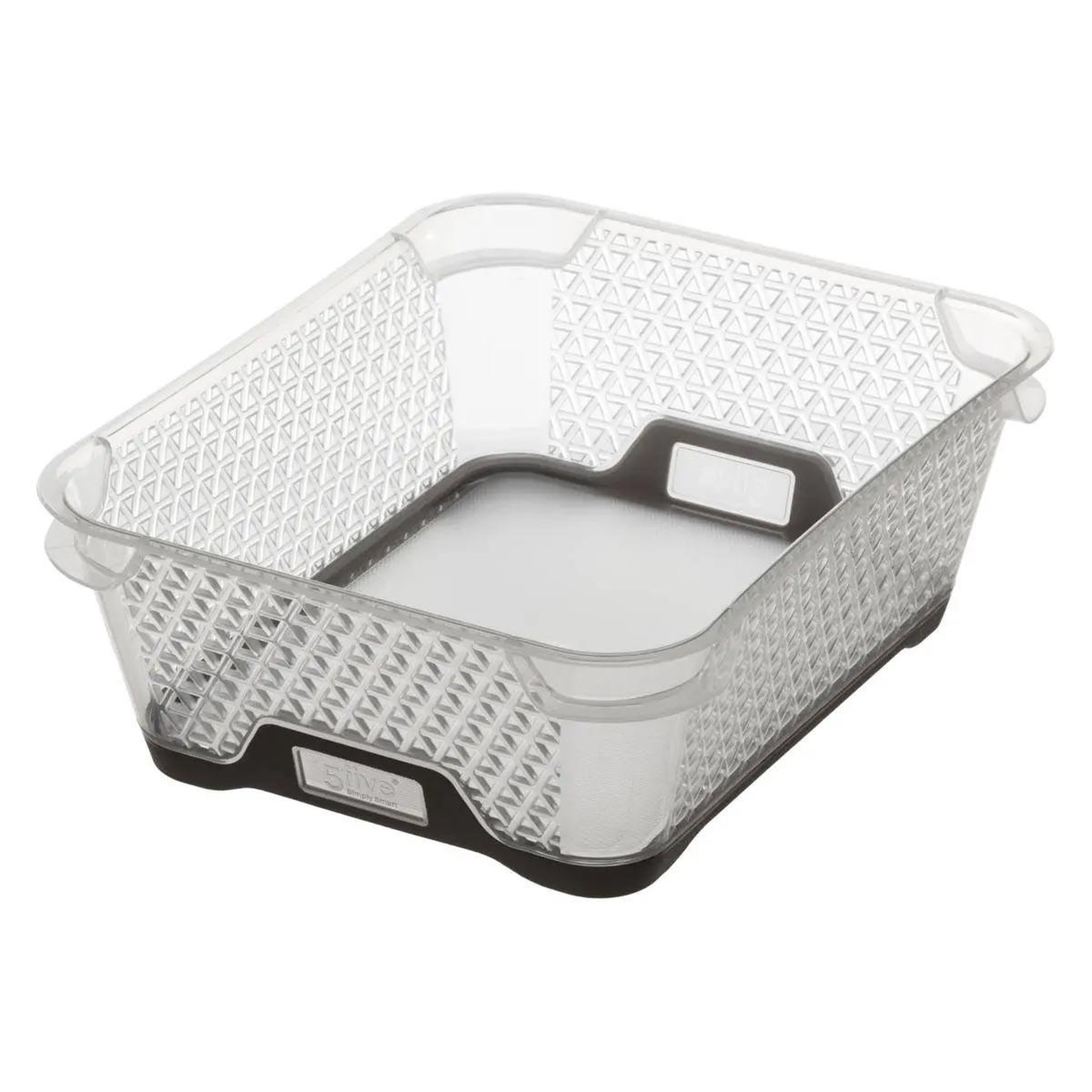 FIVE Bac de rangement en plastique  duo  2,2l taupe