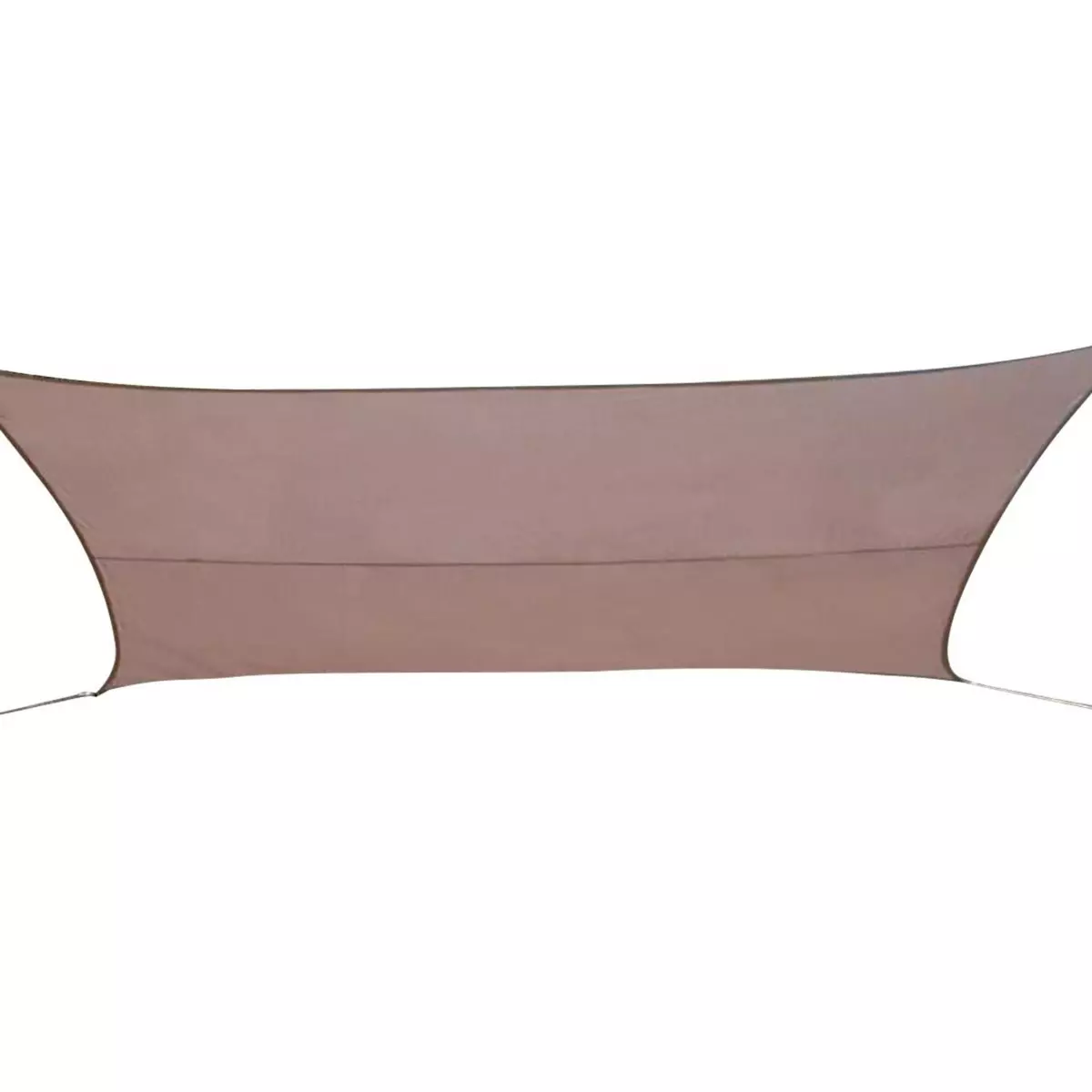 HESPERIDE Voile d'ombrage rectangulaire 3 x 4 m - Curacao - Taupe