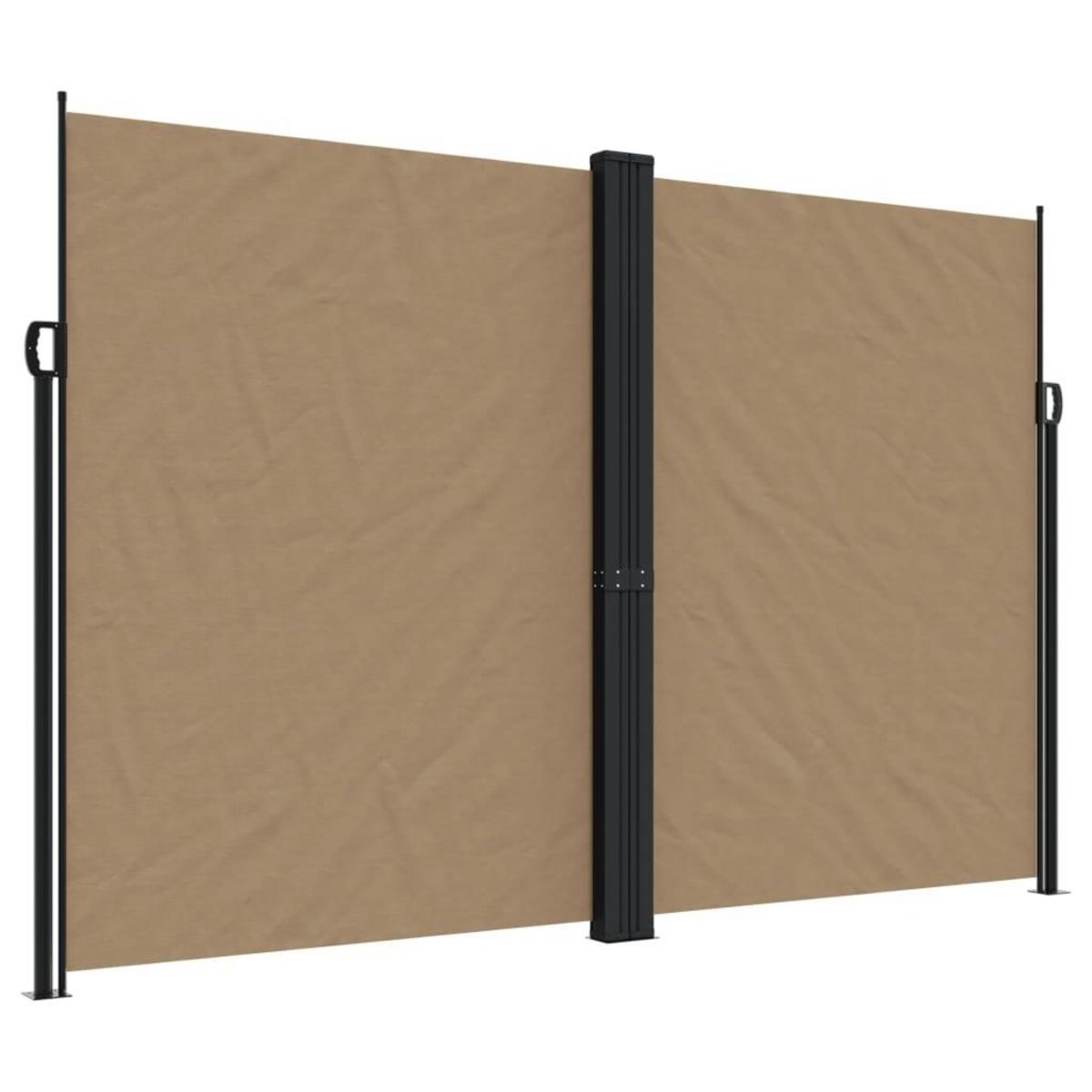 VIDAXL Auvent lateral retractable taupe 220x1000 cm