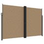 Voir la diapositive 2 : VIDAXL Auvent lateral retractable taupe 220x1000 cm