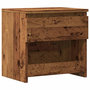 Voir la diapositive 2 : VIDAXL Table de chevet vieux bois 40x30x39 cm bois d'ingenierie