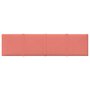 Voir la diapositive 3 : VIDAXL Panneaux muraux 12 pcs Rose 60x15 cm Velours 1,08 m^2