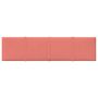 Voir la diapositive 3 : VIDAXL Panneaux muraux 12 pcs Rose 60x15 cm Velours 1,08 m^2