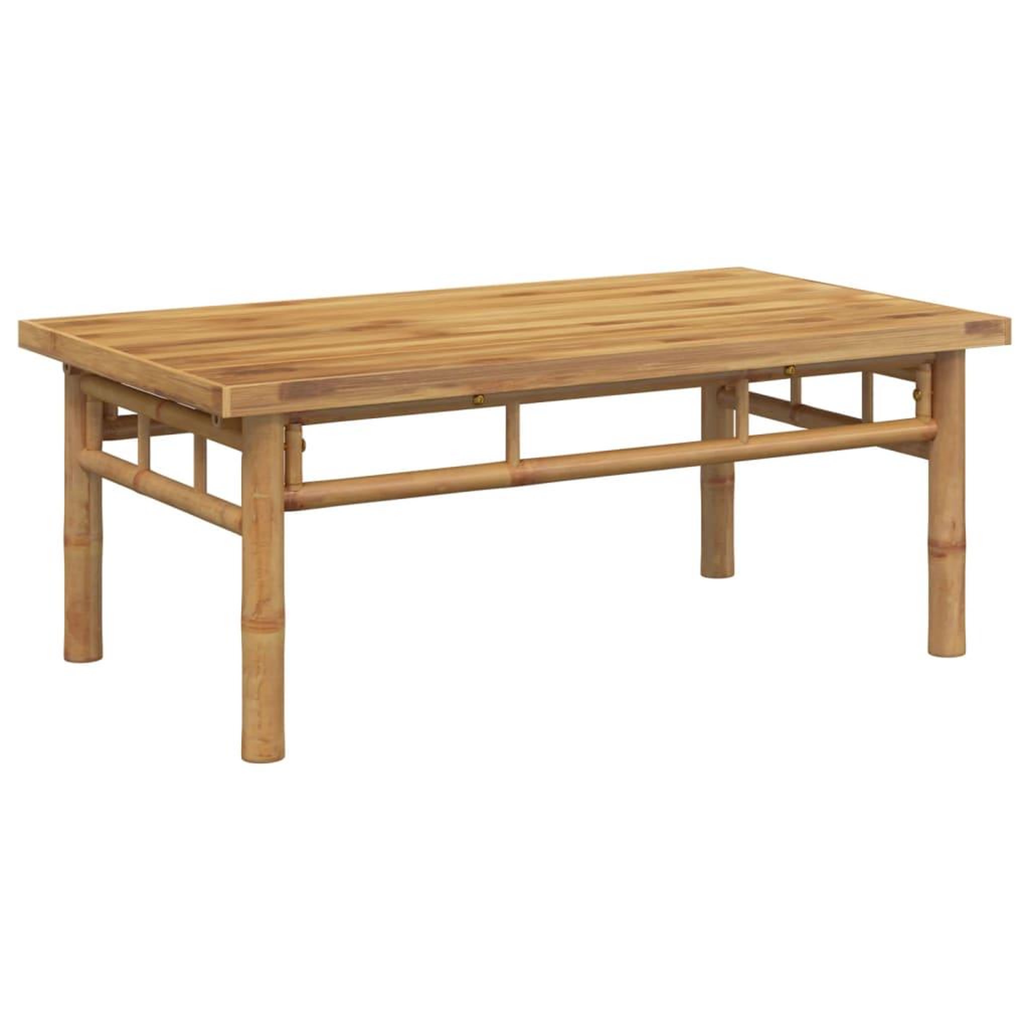 Voir la diapositive 5 : VIDAXL Table basse 90x50x35 cm bambou