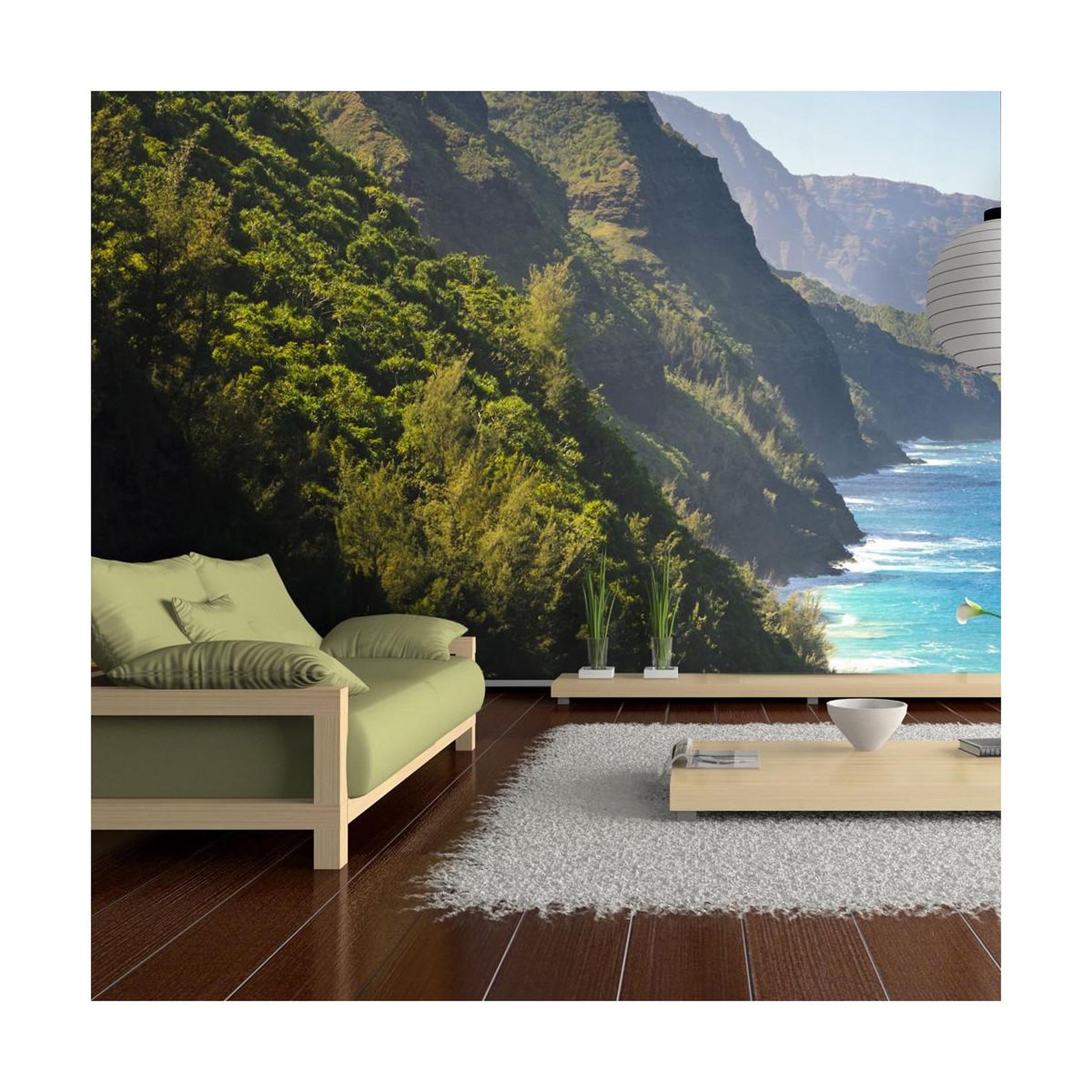 Paris Prix Papier peint xxl  na pali coast, kauai, hawaii ii  270x550cm