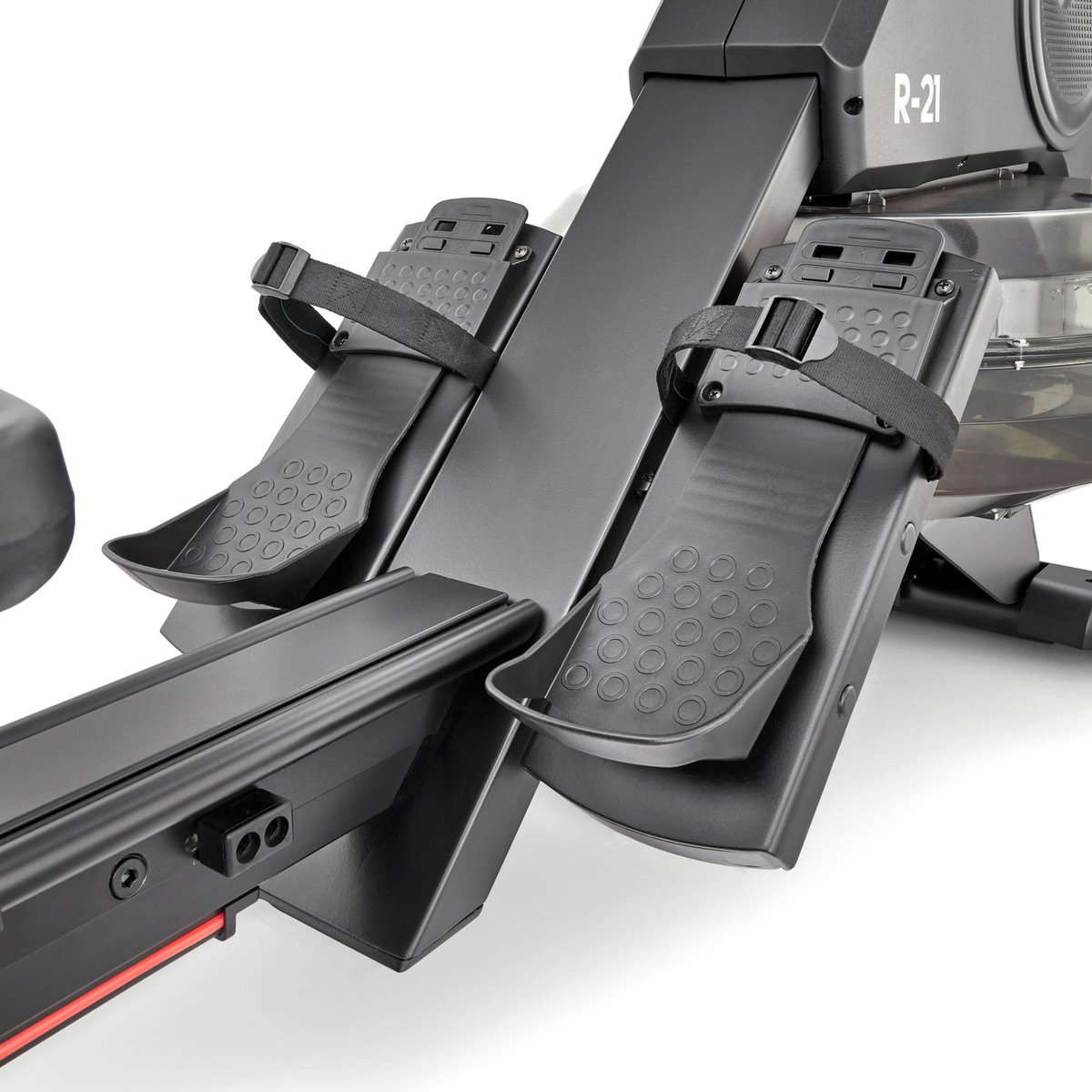 Adidas Rameur de Fitness à Eau - Adidas - Modèle R-21 - Maison/Appartement - Ecran LED - 7 niveaux d'eau