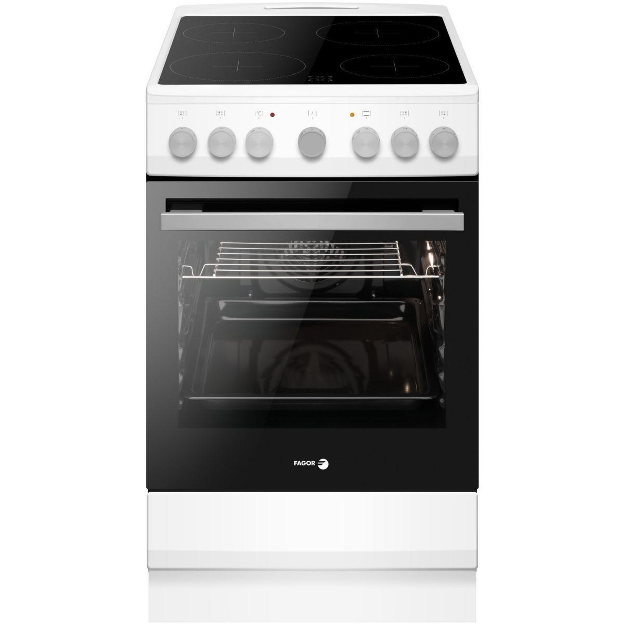 Voir la diapositive 4 : Fagor Cuisinière vitrocéramique FACV203B
