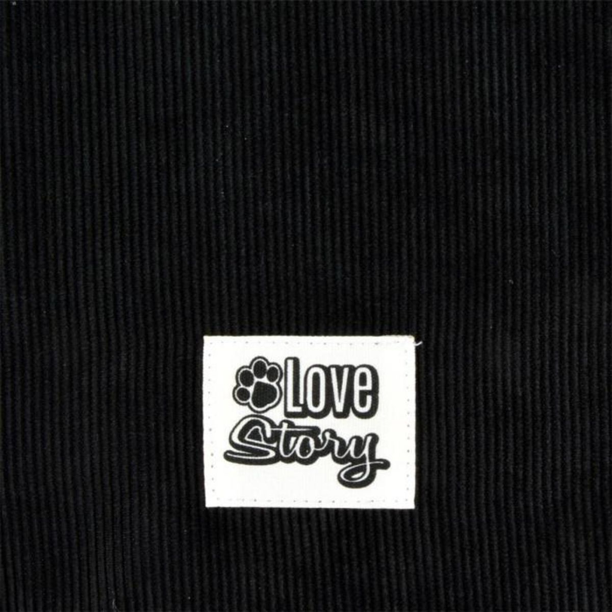 Paris Prix Manteau Pour Chien  Velours Côtelé  35cm Noir