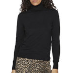 Vila Pull Noir Femme Vila Comfy 14097994. Coloris disponibles : Noir