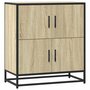 Voir la diapositive 2 : VIDAXL Buffet chene sonoma 68x35x76 cm bois d'ingenierie