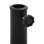 Voir la diapositive 3 : VIDAXL Socle rond de parasol Polyresine 10 kg Noir