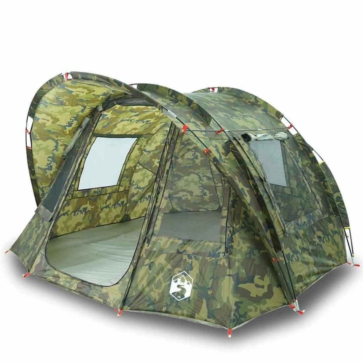 VIDAXL Tente de peche 2 personnes camouflage impermeable