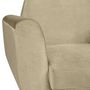 Voir la diapositive 4 : Paris Prix Fauteuil Scandinave Velours  Budapest  81cm Beige