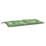Voir la diapositive 5 : VIDAXL Coussins de banc de jardin lot de 2 motif de feuilles