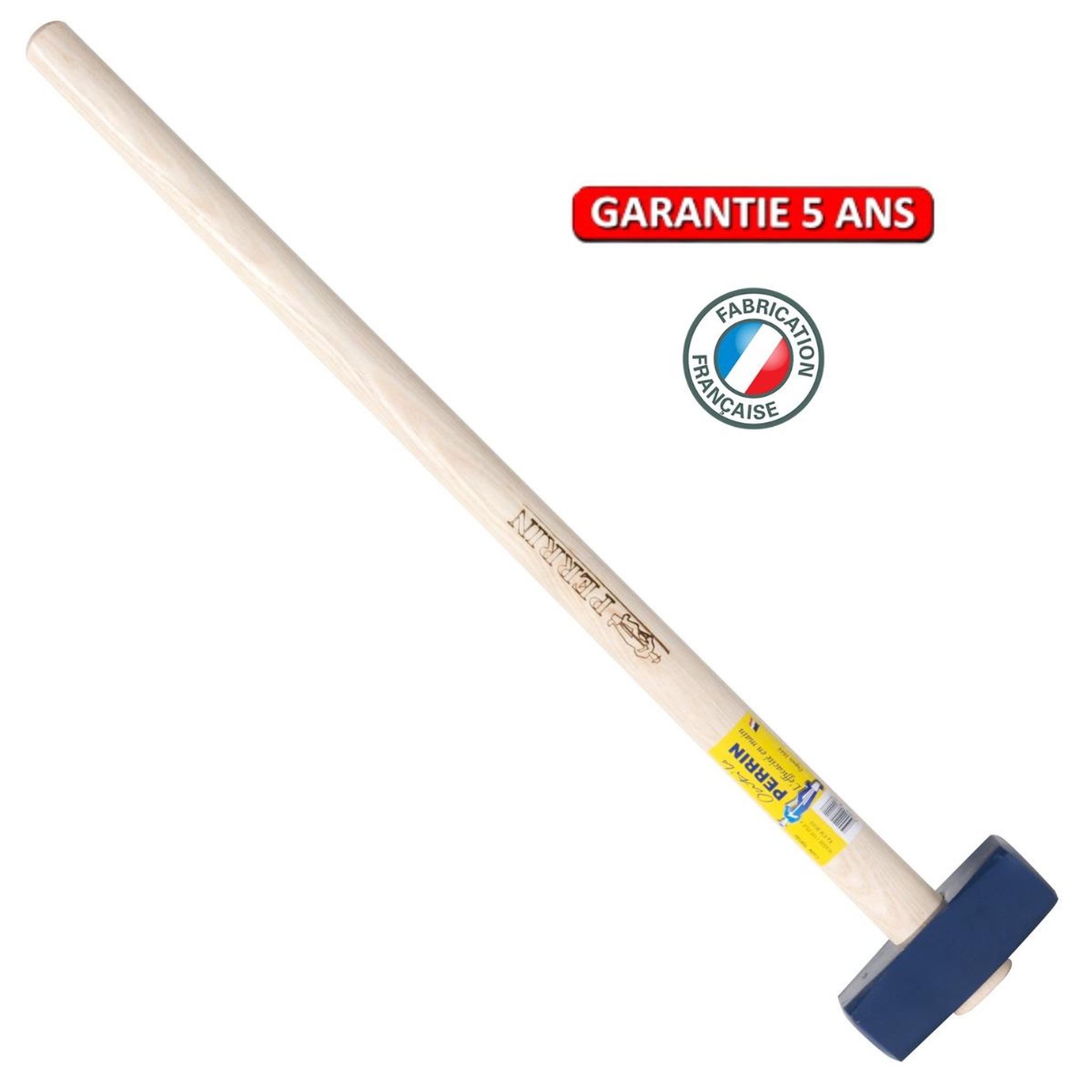 OUTILS PERRIN Masse bati couple 4 kg - manche bois 90 cm pefc - outil de frappe