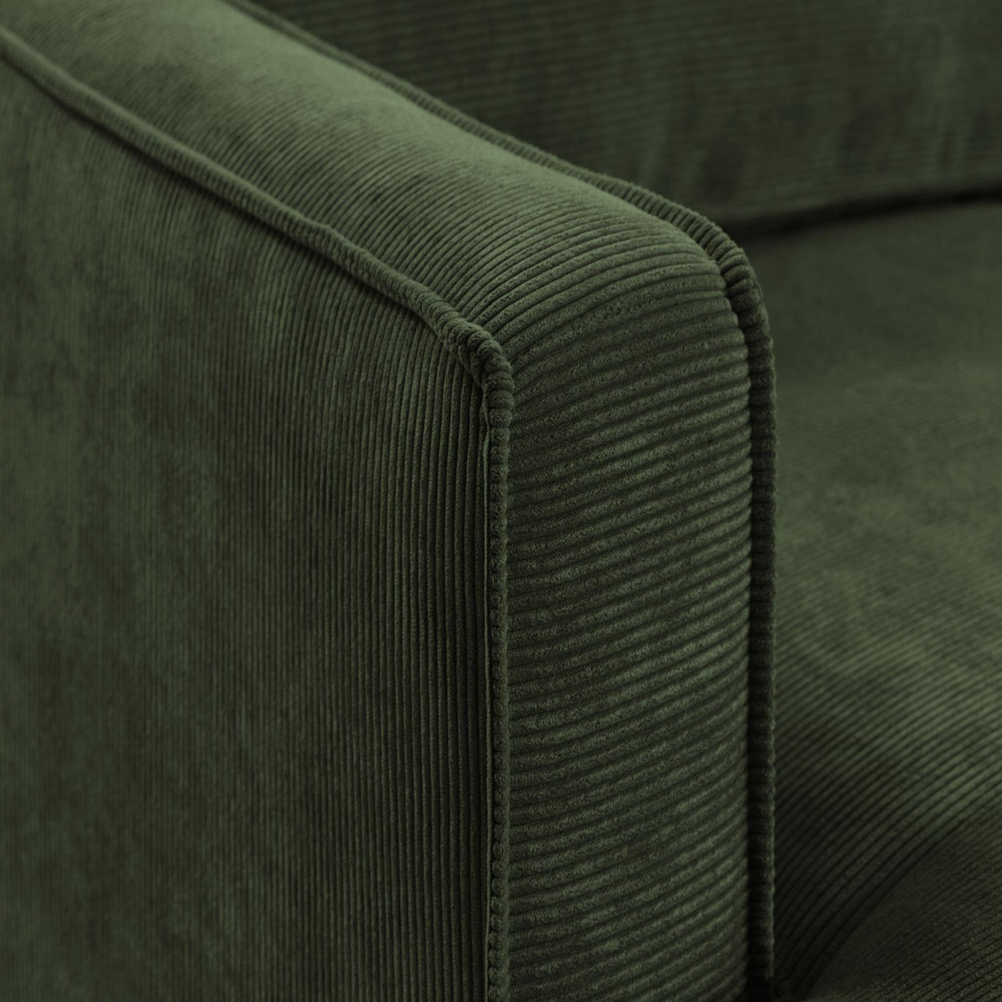 Voir la diapositive 5 : LISA DESIGN Jake - canapé d'angle droit - convertible - 5 places - en velours côtelé