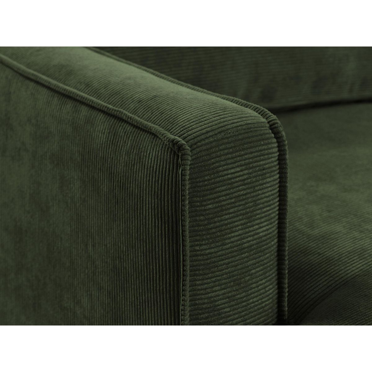 LISA DESIGN Jake - canapé d'angle droit - convertible - 5 places - en velours côtelé