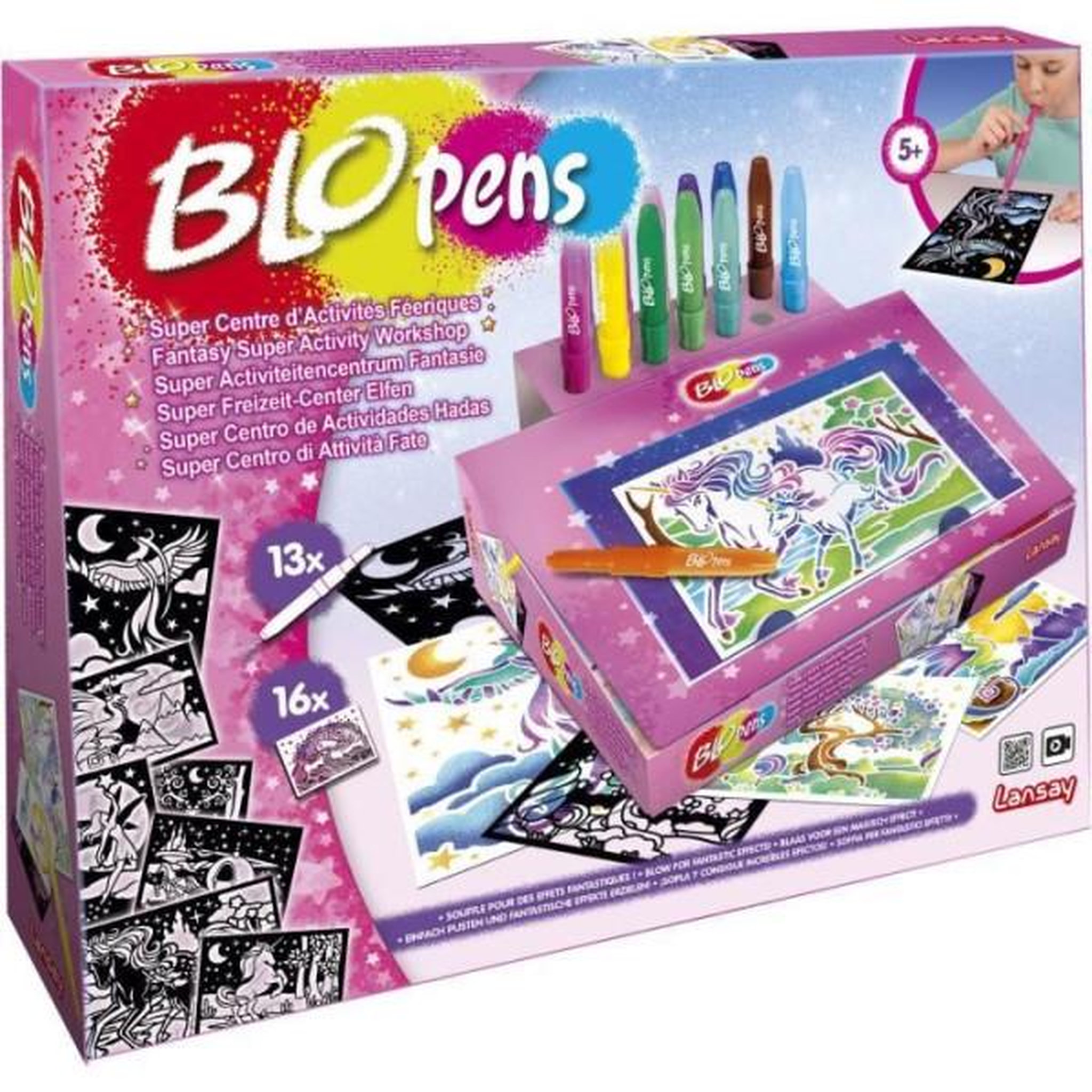 LANSAY LANSAY - BLOPENS - Super Centre d'Activités Féeriques - Dessin et Coloriage - Des 5 ans