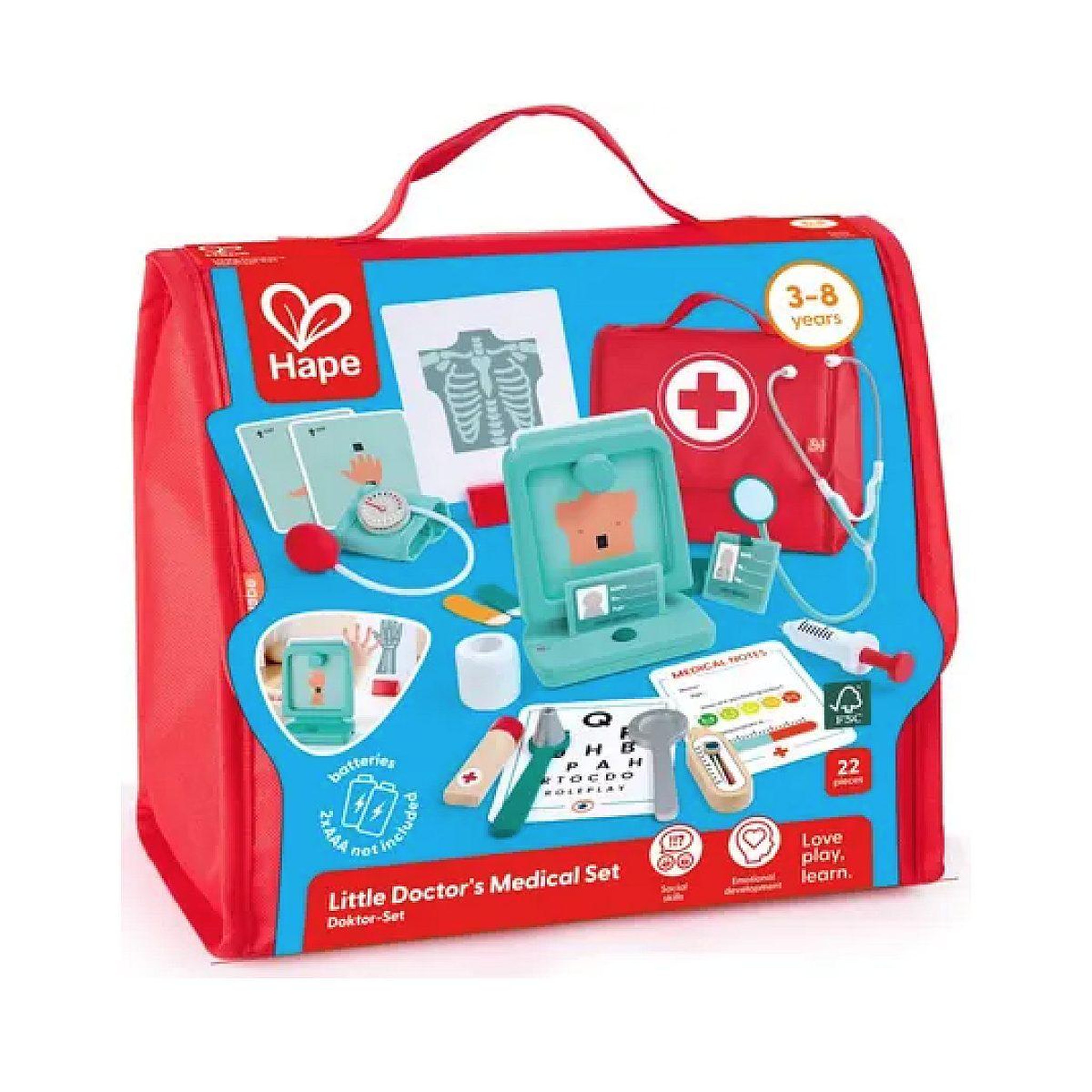 Voir la diapositive 2 : Hape - Kit du petit Docteur
