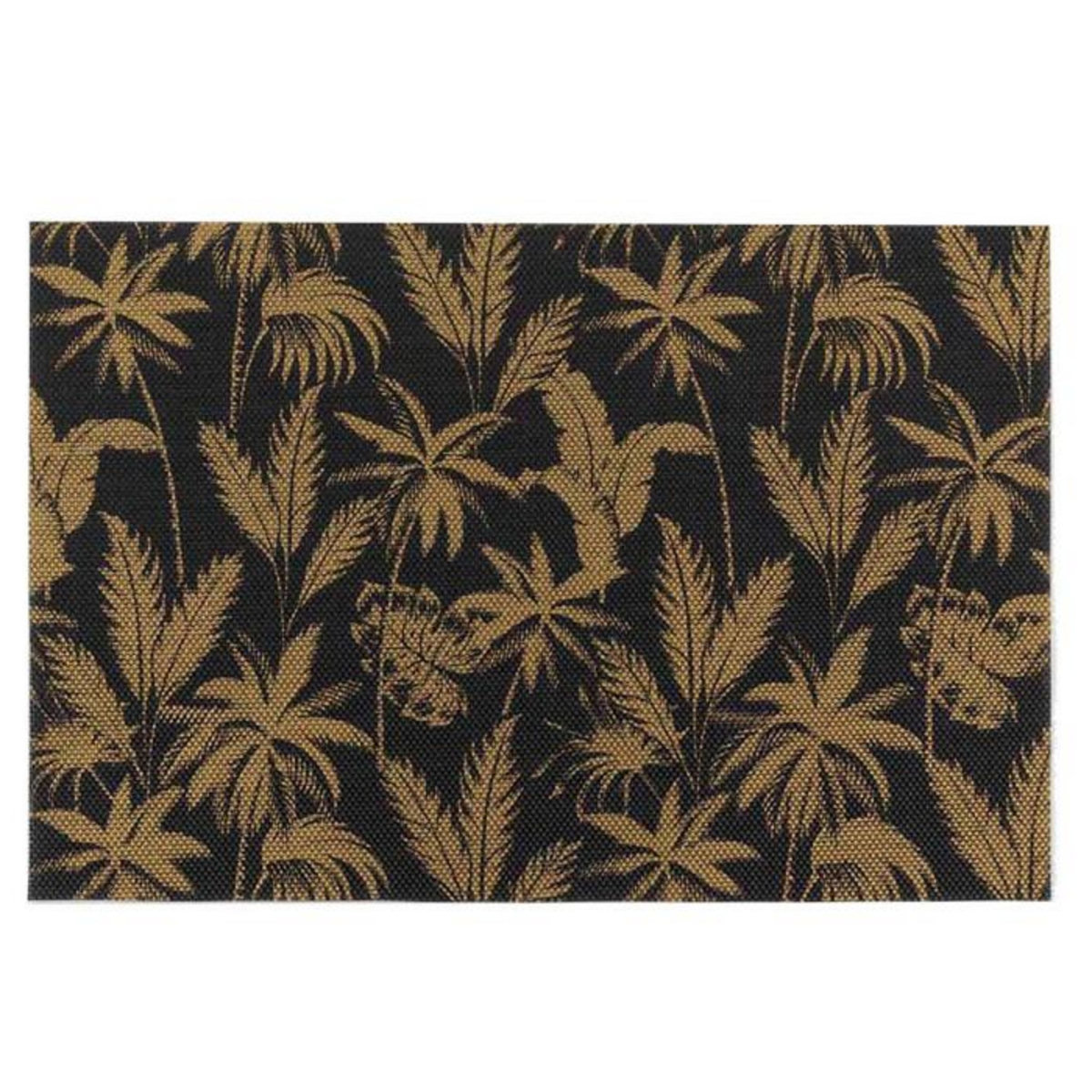 Paris Prix Set de Table  Feuillor  28x43cm Noir & Or