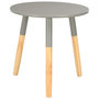 Voir la diapositive 3 : VIDAXL Tables d'appoint 2 pcs Gris Pin massif