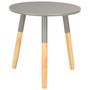 Voir la diapositive 3 : VIDAXL Tables d'appoint 2 pcs Gris Pin massif