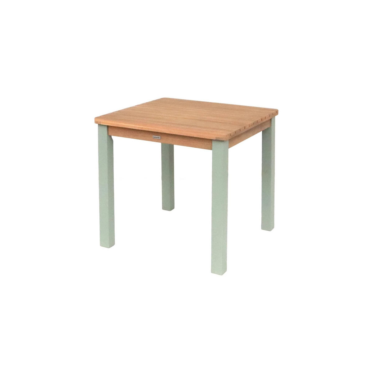 SWEEEK Table de jardin enfant, table en bois d'acacia, intérieur et extérieur avec 2 chaises