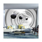 Paris Prix Papier Peint  Futuristic Tunnel. Coloris disponibles : Multicolore
