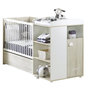 Voir la diapositive 2 : SAUTHON Lit Combiné - 120x60cm - Evolutif en 90x190cm - Babyprice Smile - Hetre