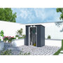 Voir la diapositive 2 : Habitat et Jardin Abri de jardin métal monopente  Austin  2,43 m2 - Gris