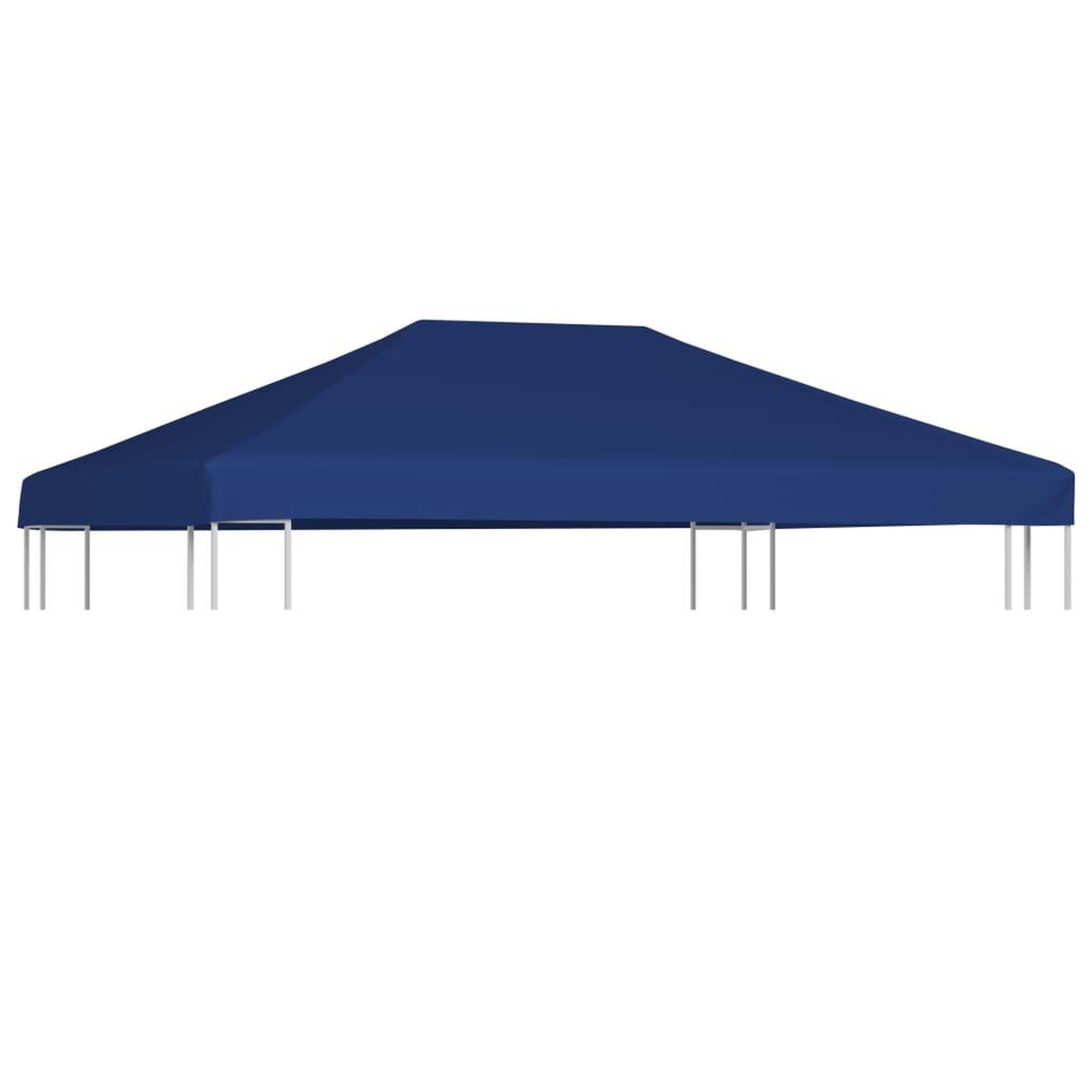 Voir la diapositive 1 : VIDAXL Toile superieure de belvedere 310 g/m^2 4x3 m Bleu